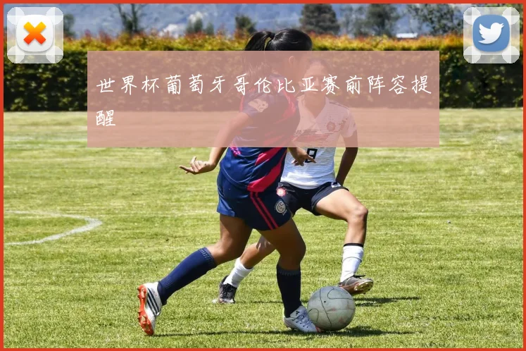 世界杯葡萄牙哥伦比亚赛前阵容提醒