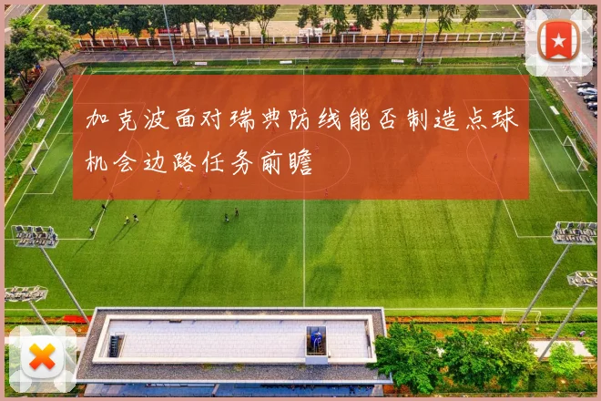 加克波面对瑞典防线能否制造点球机会边路任务前瞻